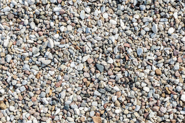 background texture of small stones