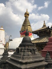 Fototapeta premium Peace's Soyambu Nath, Soyambu, Kathmandu