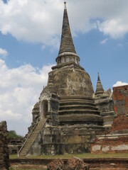 Fototapeta premium Temple Thailande Pagode Ayutthaya