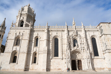 Fototapeta na wymiar Monastère des Hiéronymites à Belém, Lisbonne