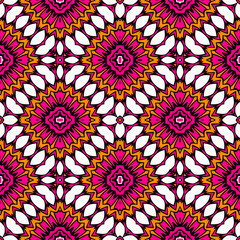 Abstact feminine summer themed seamless pattern