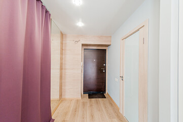 Russia, Moscow- May 29, 2020: interior room apartment modern bright cozy atmosphere. general...