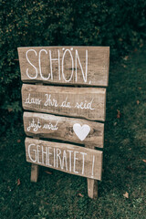 Sch&ouml;n dass ihr da seid!