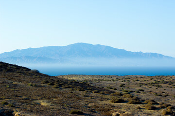 vista panoramica isla de cedros desde natividad