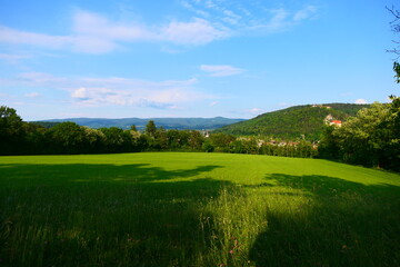 Blick auf die Markgemeinde Pitten