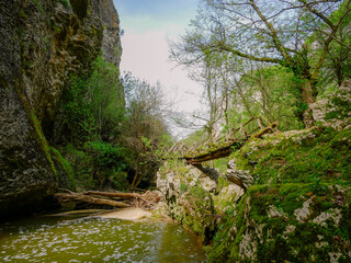 Die beste Br&uuml;cke auf dem Weg zum Emen Waterfall