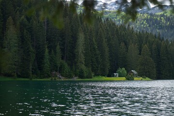 Black Lake in Durmitor National Park, Montenegro