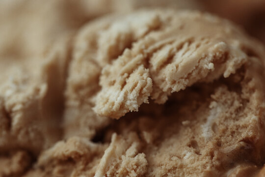 Ice cream brown texture background.