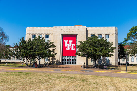 The Ezekiel W. Cullen Building On The University Of Houston Campus