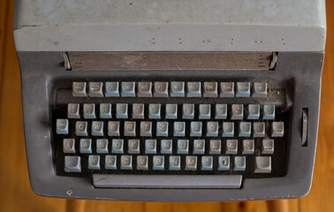 dusty retro typewriter