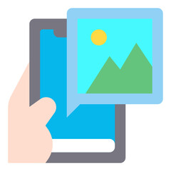 picture flat icon