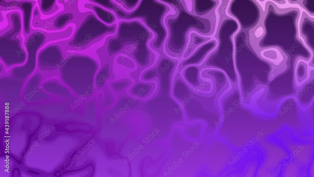 Poster abstract animation with glowing lines on a violet background. minimal seamless looped motion graphic
