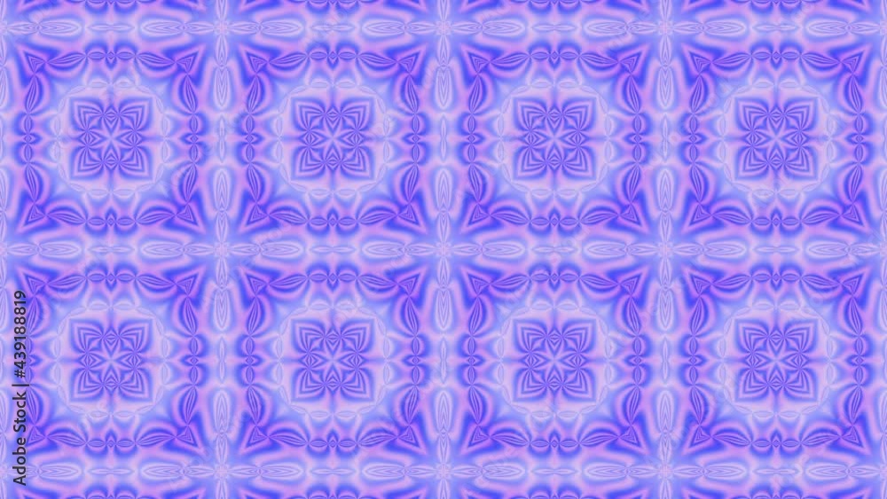 Poster abstract multicolor mosaic animation. seamless loop holographic 4k trendy animated surface