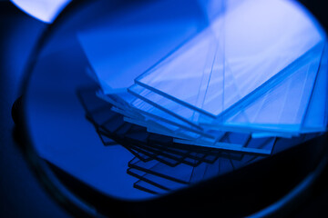 3d render of a dish on blue, 3d render of a dish