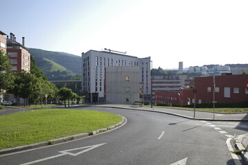 Building in the city of Bilbao