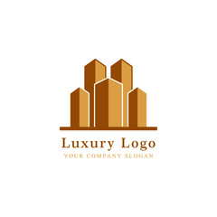 Real estate and hotel company logos. with ful color. suitable for residential companies, inns, hotels, etc.