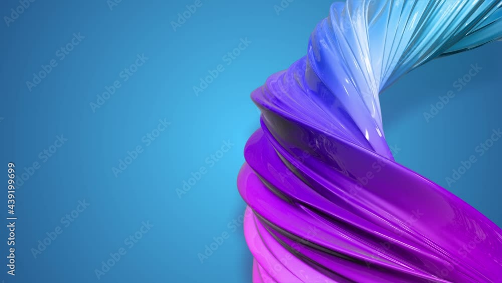 Poster paint flow moves in a circle. abstract colorful creative background with stream of mixed oil paints 