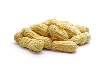 Peanut isolated on white background
