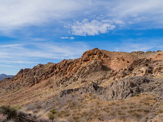 Beautiful landscape around the El Dorado Trail