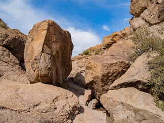 Beautiful landscape around the El Dorado Trail