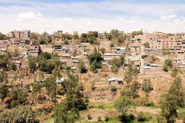 Village in the mountains