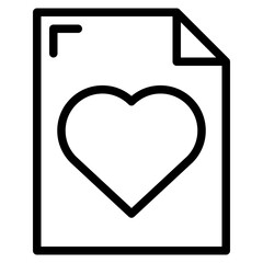 file outline style icon