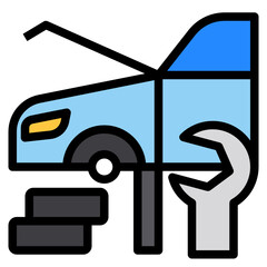 vehicle line icon