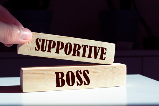 Supportive Boss Symbol. Businessman Hand. Business And Supportive Boss Concept. Copy Space.