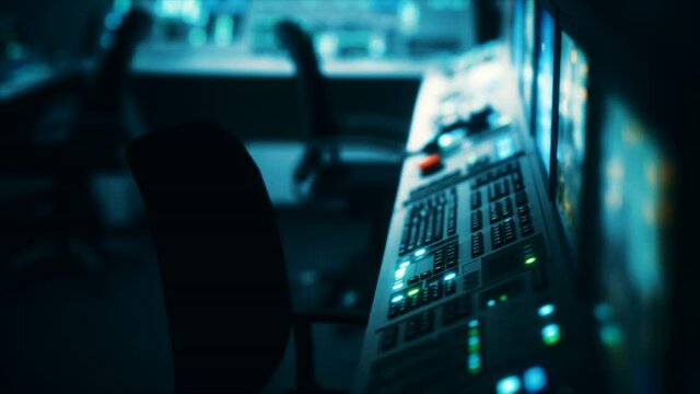 Equipment of empty central control room