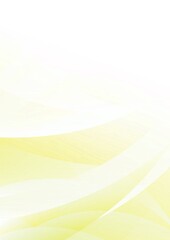 カーブする黄色のグラデーションの抽象背景