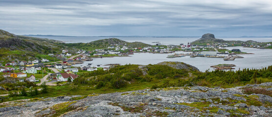 Fogo Island town vista