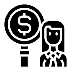 business glyph icon