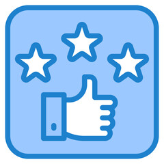 like blue style icon