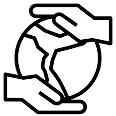 hand line icon