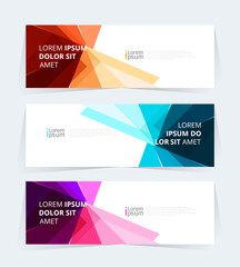 Vector abstract graphic design Banner Pattern background web template.