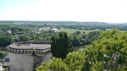 Château de Chinon en France