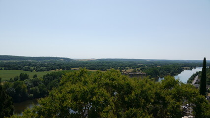 Obraz premium Château de Chinon en France