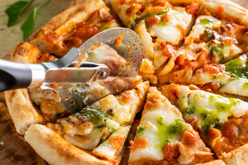 フレッシュモッツァレラのピッツァマルゲリータ