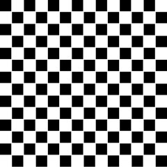 black and white checkered pattern