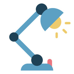 desklamp flat icon