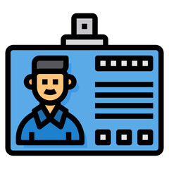 Student Card line icon