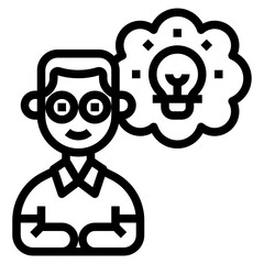 Idea line icon