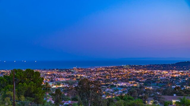 Timelapse - Santa Barbara Night 1