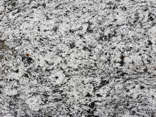 Black with gray and brown stripes on white background, The surface was rough and filled with cracks of stone