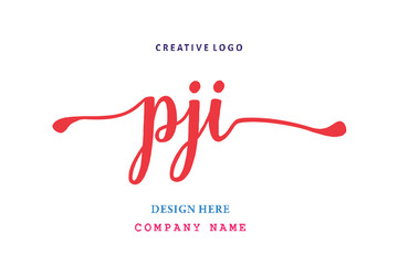 PJI lettering logo is simple, easy to understand and authoritative