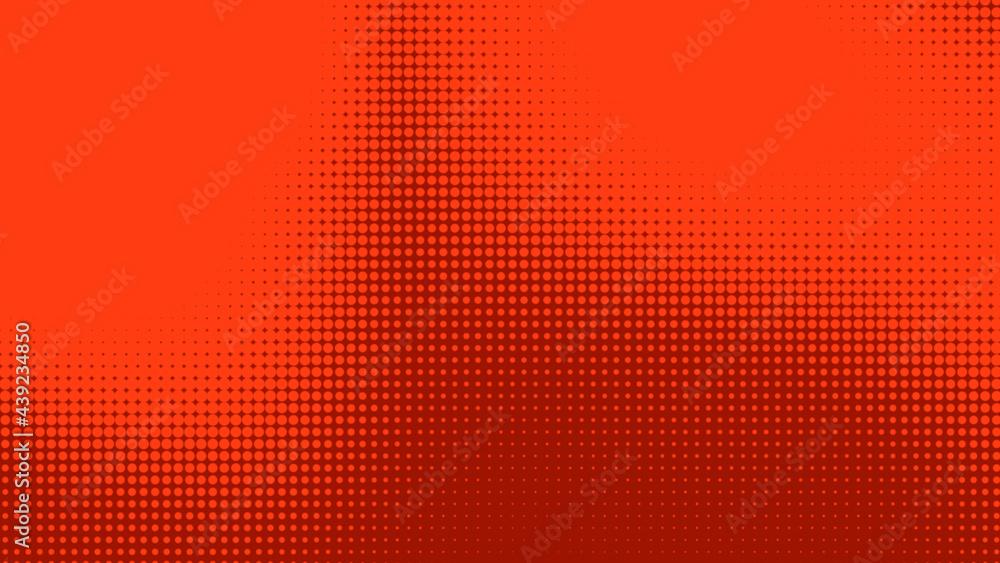 Poster dots halftone red purple color pattern gradient texture with technology digital background. dots pop