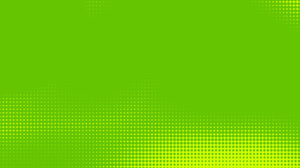 Dots halftone green color pattern gradient texture with technology digital background. Dots pop art comics with nature graphic design.