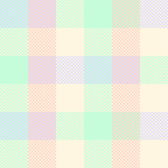 Plaid seamless vector pattern.