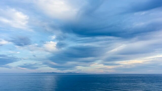 Timelapse - California Channel Islands Sunset