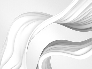 White abstract liquid wavy background
